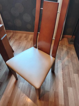 Mesa Comedor + 6 Sillas Madera