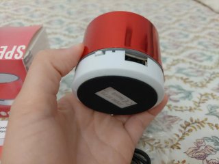 Altavoz Bluetooth Mini Rojo