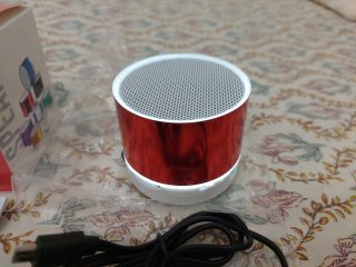 Altavoz Bluetooth Mini Rojo