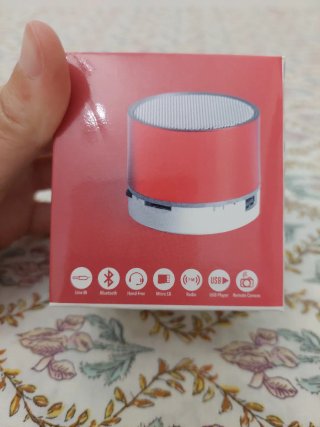 Altavoz Bluetooth Mini Rojo