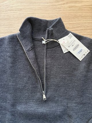 Jersey Zara Media Cremallera Talla M