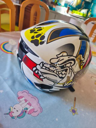 Casco Moto Infantil Bulldog