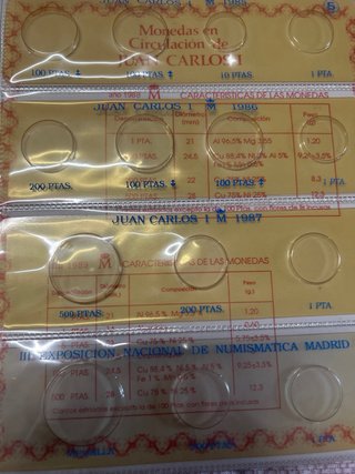 Álbum de Monedas Juan Carlos I