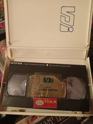 MANO RAPIDA VHS VIDEOCLUB