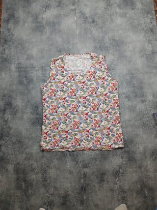 Camiseta tirantes estampado floral Talla XL