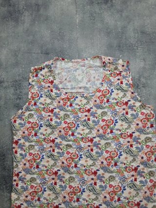 Camiseta tirantes estampado floral Talla XL