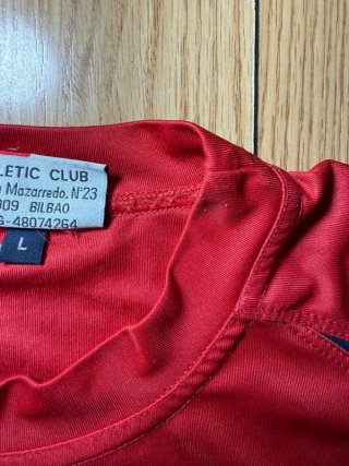 Camiseta Athletic Club Bilbao 2002 Vintage Oficial