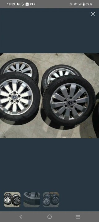 Llantas Mercedes clase a 16 pulgadas
