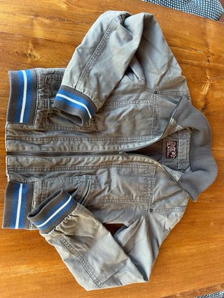 Sudadera Gap Gris con Cremallera