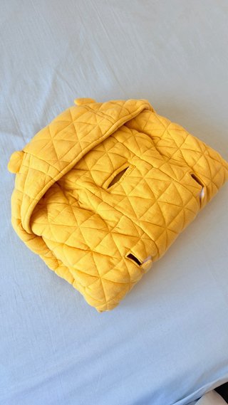 Saco invierno para silla paseo amarillo KIABI