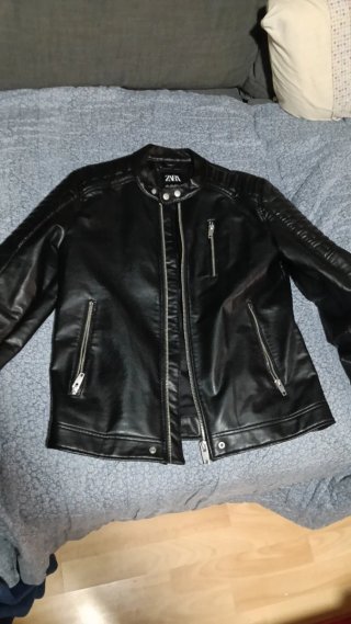 Chaqueta ZARA Negra Hombre