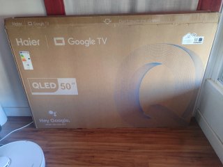 TV HAIER 50 PULGADAS QLED 4K Google TV 120Hz