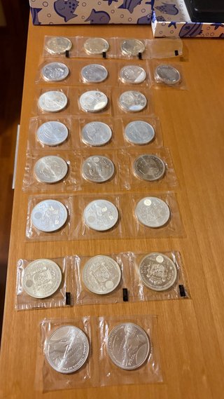 Colección de Monedas de Plata