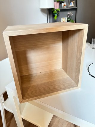 Estantería modular madera IKEA