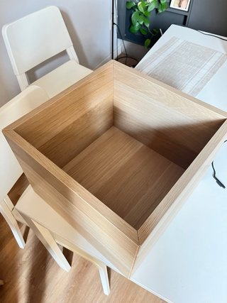 Estantería modular madera IKEA