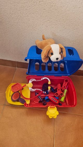 Maletín veterinario de juguete