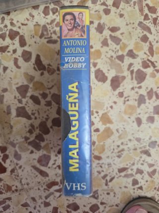 Película VHS Malagueña Antonio Molina