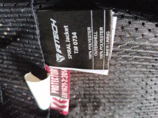 Chaqueta de verano para moto R-Tech