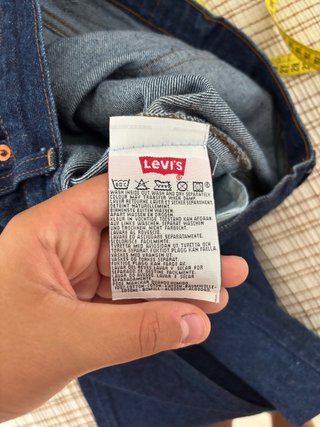 Jeans Levi's 501 Vintage Made in USA 90s blu M