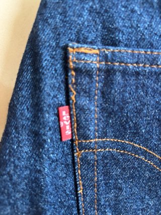 Jeans Levi's 501 Vintage Made in USA 90s blu M