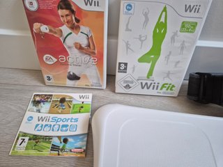 Nintendo Wii Balance Board + Juegos
