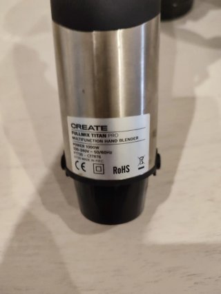 Batidora de mano CREATE FULLMIX TITAN PRO