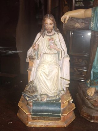 Figuras religiosas Olot antiguas
