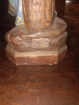 Figuras religiosas Olot antiguas
