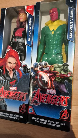 Pack Figuras Marvel Avengers Titan Hero Series