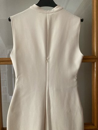 Vestido Zara Beige