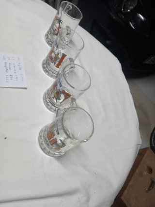 Jarras de Cerveza Mahou (Set de 4)