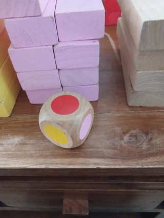Juego de construcción gigante de madera