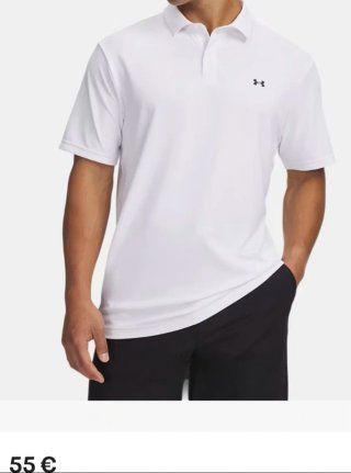 UNDER ARMOUR Blanca Talla S camiseta