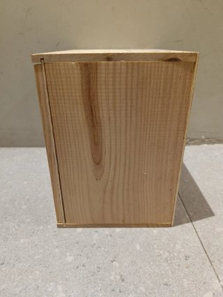 Caja de madera San Martín Emilio Valerio