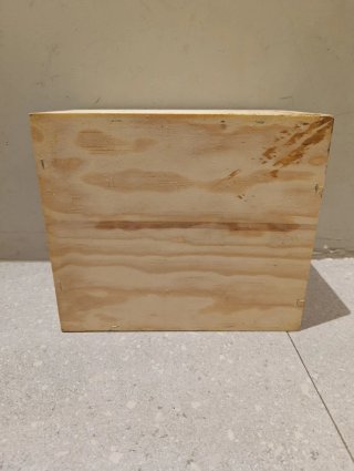 Caja de madera San Martín Emilio Valerio