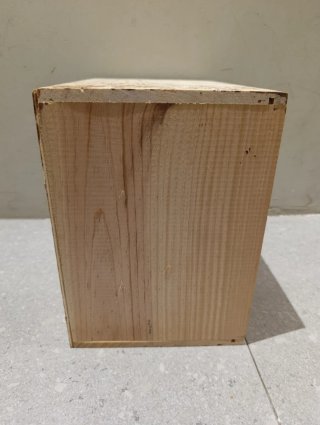 Caja de madera San Martín Emilio Valerio