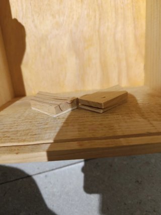 Caja de madera San Martín Emilio Valerio