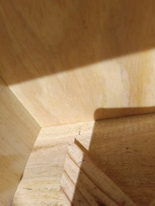Caja de madera San Martín Emilio Valerio