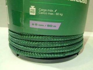 Cuerda Parkside Multiusos Verde 50m