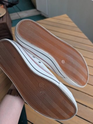 Zapatillas lona blancas talla 41