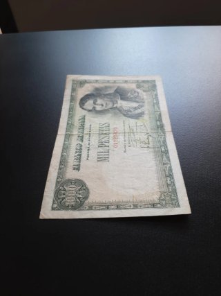 BILLETE DE 1000 PESETAS DE 1949 MUY DIFÍCIL