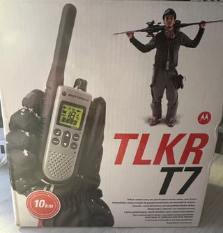 Walkie-talkies Motorola TLKR T7 COMO NUEVOS