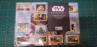 Álbum Star Wars Episodio I La Amenaza Fantasma