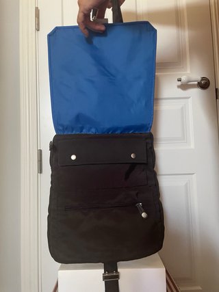 Bolso Adolfo Domínguez Unisex Marrón/Azul