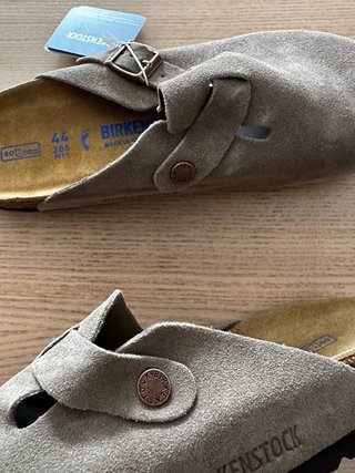Birkenstock Boston ante beige