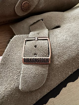 Birkenstock Boston ante beige