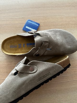 Birkenstock Boston ante beige