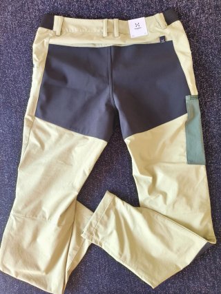 Pantalones Haglöfs Talla M Beige/Verde
