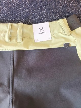 Pantalones Haglöfs Talla M Beige/Verde