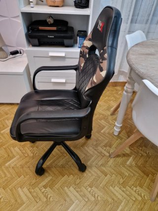 Silla Gaming XtR Negra Camuflaje